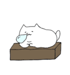 Happy Cat and Heart Man（個別スタンプ：5）