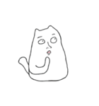 Happy Cat and Heart Man（個別スタンプ：7）