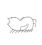 Happy Cat and Heart Man（個別スタンプ：11）
