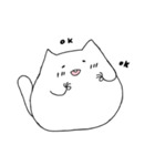 Happy Cat and Heart Man（個別スタンプ：27）
