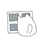 Happy Cat and Heart Man（個別スタンプ：32）