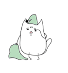 Happy Cat and Heart Man（個別スタンプ：33）