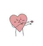 Happy Cat and Heart Man（個別スタンプ：35）