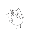 Happy Cat and Heart Man（個別スタンプ：37）