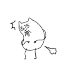 Happy Cat and Heart Man（個別スタンプ：38）