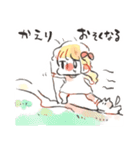 おんなのこねこ（個別スタンプ：5）