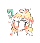 おんなのこねこ（個別スタンプ：8）