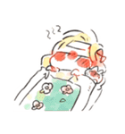 おんなのこねこ（個別スタンプ：13）