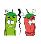 Interestingly, two of pepper3（個別スタンプ：24）