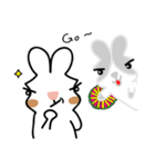 Rabbit Der ＆ Apple Part 2（個別スタンプ：7）