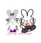 Rabbit Der ＆ Apple Part 2（個別スタンプ：8）