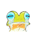 キイロ蛙（個別スタンプ：4）