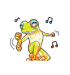 キイロ蛙（個別スタンプ：15）