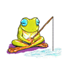 キイロ蛙（個別スタンプ：30）