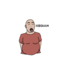the lazy mr big（個別スタンプ：3）