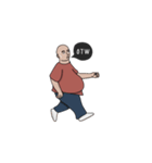 the lazy mr big（個別スタンプ：10）