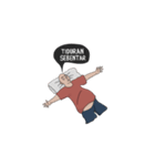 the lazy mr big（個別スタンプ：12）