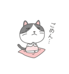 ハチワレネコ ミルちゃんの日常（個別スタンプ：5）