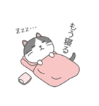 ハチワレネコ ミルちゃんの日常（個別スタンプ：17）
