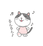 ハチワレネコ ミルちゃんの日常（個別スタンプ：27）