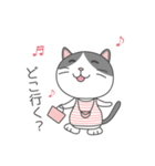 ハチワレネコ ミルちゃんの日常（個別スタンプ：38）