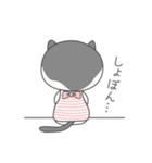 ハチワレネコ ミルちゃんの日常（個別スタンプ：39）