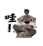 Kung Fu Otter（個別スタンプ：22）