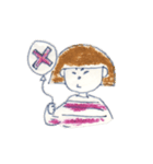 フレンチボブリナ（個別スタンプ：7）