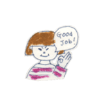 フレンチボブリナ（個別スタンプ：33）