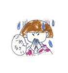 フレンチボブリナ（個別スタンプ：35）