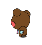 Honest teddy bear（個別スタンプ：22）