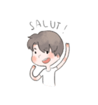 lets speak french！（個別スタンプ：2）