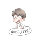 lets speak french！（個別スタンプ：21）