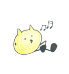 かわいい黄色のモンスター（個別スタンプ：11）
