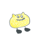 かわいい黄色のモンスター（個別スタンプ：20）