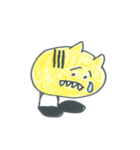 かわいい黄色のモンスター（個別スタンプ：22）