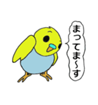 インコのきき（個別スタンプ：14）