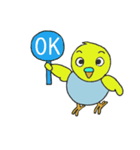 インコのきき（個別スタンプ：15）