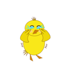 Jeabjaa :A naughty Chicky（個別スタンプ：4）