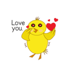 Jeabjaa :A naughty Chicky（個別スタンプ：5）