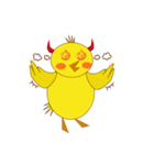 Jeabjaa :A naughty Chicky（個別スタンプ：6）