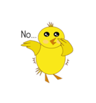 Jeabjaa :A naughty Chicky（個別スタンプ：9）