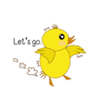 Jeabjaa :A naughty Chicky（個別スタンプ：14）