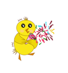 Jeabjaa :A naughty Chicky（個別スタンプ：32）
