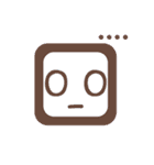 Cute Face and Colorful（個別スタンプ：7）