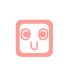 Cute Face and Colorful（個別スタンプ：30）