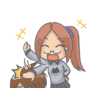 Peggie is coming！（個別スタンプ：18）