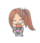 Peggie is coming！（個別スタンプ：23）