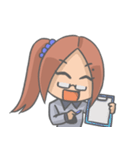 Peggie is coming！（個別スタンプ：32）