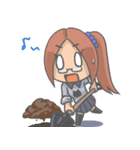Peggie is coming！（個別スタンプ：34）